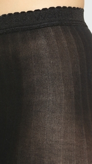 Wolford Fine Cotton Rib Tights