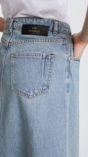 Won Hundred Elna Denim Skirt
