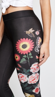 Terez Floral JuJu Performance Leggings