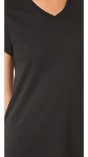 Zoe Karssen Loose Fit V Neck Tee