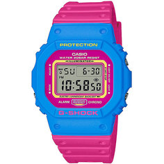 Электронные часы Casio G-Shock Dw-5600tb-4b Blue/Pink