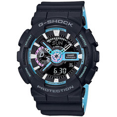 Электронные часы Casio G-Shock Ga-110pc-1a Black/Light Blue