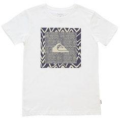 Футболка детская Quiksilver Nanospanoyouth White
