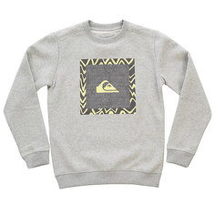 Свитшот детский Quiksilver Generaldunayth Light Grey Heather