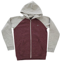 Толстовка классическая детская Quiksilver Everydayzipyth Vineyard Wine Heather