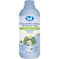 Натуральный комплекс экстрактов трав для купания с первых дней Баю-Бай, 1000 мл., Наша Мама