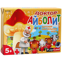 Настольная игра Play Land "Доктор Айболит"