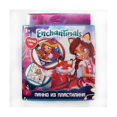 Панно из пластилина Centrum "Enchantimals", 10 цветов + стек