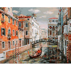 Раскраска по номерам Белоснежка "Венеция. Канал Сан Джованни Латерано", 40х50 см
