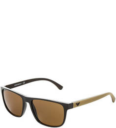 Солнцезащитные очки в пластиковой оправе Emporio Armani