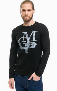 Футболка из хлопка с принтом Marc Opolo