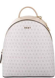 Городской рюкзак с монограммой бренда Dkny