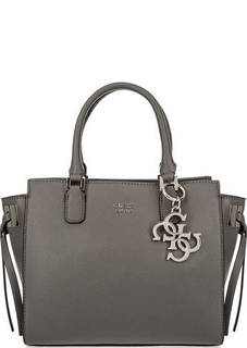 Серая сумка с дополнительным плечевым ремнем Guess