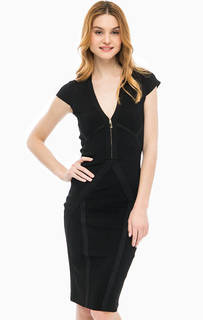 Приталенное платье с металлизированной нитью Marciano Guess