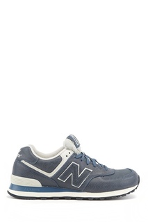 Комбинированные кроссовки из кожи №574 New Balance