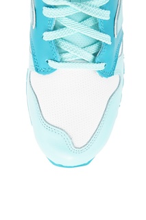 Голубые кроссовки из кожи №520 New Balance