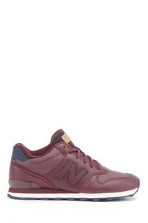 Бордовые кроссовки с тиснением №996 New Balance