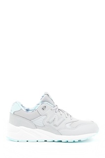 Серые кожаные кроссовки №580 New Balance