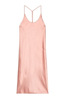 Атласное платье-комбинация T by Alexander Wang