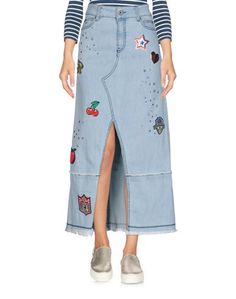 Джинсовая юбка Just Cavalli