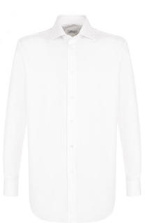 Хлопковая сорочка с воротником кент Brioni