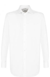 Хлопковая сорочка с воротником кент Brioni