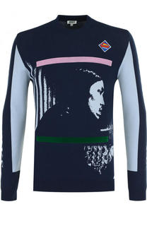 Хлопковый джемпер с принтом Kenzo