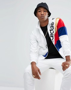 Белая спортивная куртка adidas Originals St Petersburg Tribe BQ2014 - Белый