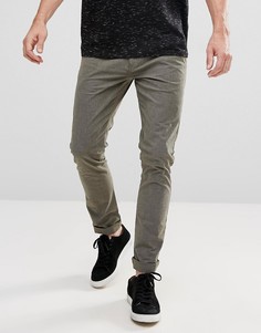 Зауженные брюки Selected Homme - Зеленый