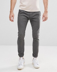 Зауженные брюки Selected Homme - Серый