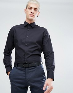 Непромокаемая рубашка классического кроя Selected Homme - Черный