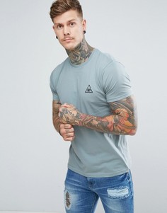 Футболка с вышитым логотипом Brave Soul Evil Eye - Зеленый