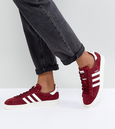 Бордовые кроссовки adidas Originals Campus - Красный