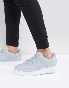 Серые кроссовки Nike Air Force 1 07 AA4083-010 - Серый