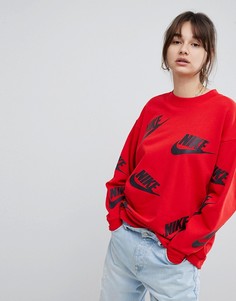 Свитшот с принтом Nike - Мульти