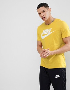 Желтая футболка с логотипом Nike Futura 696707-713 - Желтый