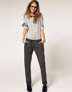 Чиносы в горошек Maison Scotch - Темно-синий