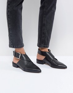 Кожаные туфли ASOS MATLOCK - Черный