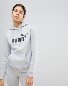 Серый худи Puma Essentials - Серый