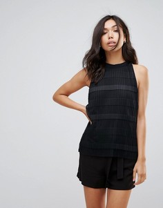 Плиссированный топ Vero Moda - Черный