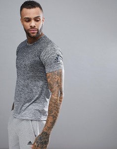 Черная футболка с эффектом деграде adidas Training Freelift CW3435 - Черный