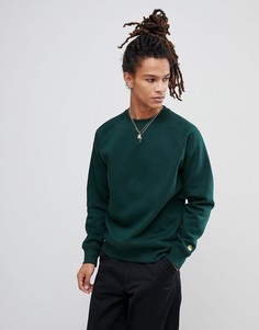 Зеленый свитшот Carhartt WIP Chase - Зеленый