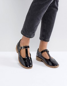 Туфли на плоской подошве ASOS MAXIME - Черный