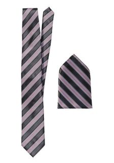 Комплект: галстук + карманный платок