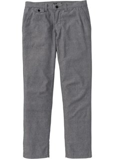 Брюки-чино Regular Fit (серый с узором) Bonprix