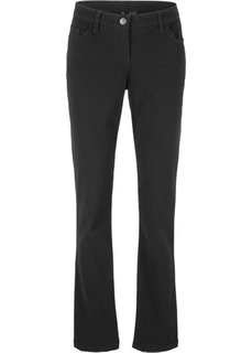 Брюки-стретч Bootcut (черный) Bonprix