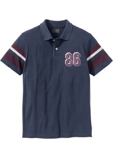 Футболка-поло Regular Fit (темно-синий) Bonprix