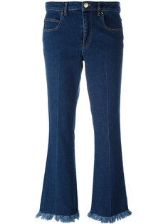 укороченные расклешенные джинсы Sonia Rykiel