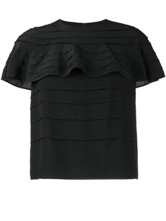 футболка с оборками Valentino