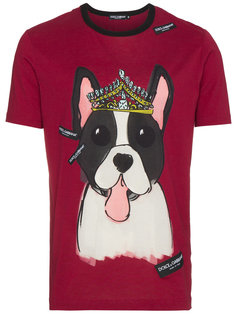 футболка Chinese Frenchie Bulldog Dolce &amp; Gabbana